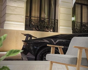 Swarovski Diamond Lamborghini Aventador SV in Monaco! van Joost Prins Photograhy