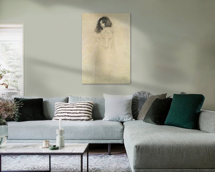 Beispiel: Porträt einer jungen Frau, Gustav Klimt