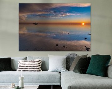 The Wadden Sea as a mirror by Marjolein van Roosmalen