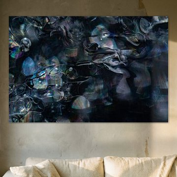 Abstraktes Universum | Regenbogen | Bildende Kunst von Nanda Bussers