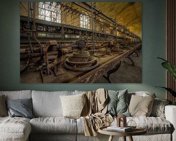 Verlassene Fabrikhalle Italien von Wesley Van Vijfeijken