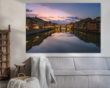 Ponte Vecchio am Morgen von Robin Oelschlegel