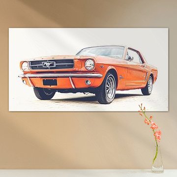 Ford Mustang sur marco de Jonge