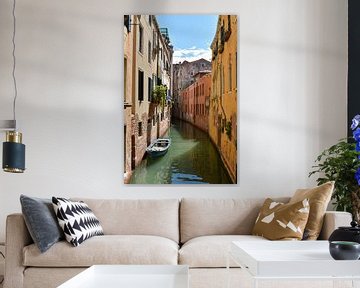 Canal à Venise sur Elise van der Bruggen