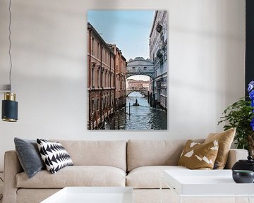 Le beau canal de Venise sur Elise van der Bruggen