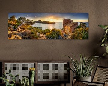 Mallorca met zijn oorspronkelijke kust bij Andratx bij zonsondergang van Voss Fine Art Fotografie