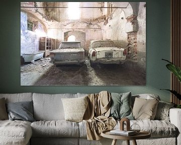 abandoned cars by Kristof Ven