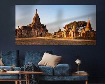 temples in Bagan by Antwan Janssen