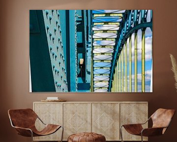 Vieux IJsselbrug sur la rivière IJssel entre Zwolle et Hattem sur Sjoerd van der Wal Photographie