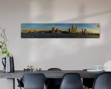 De skyline van Rotterdam van Richard Kortland