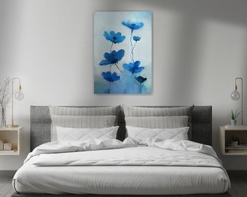 Blaue Blume von Angel Estevez