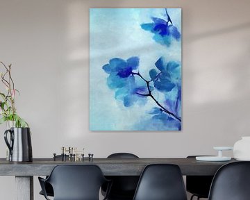 Blaue Blume 2 von Angel Estevez