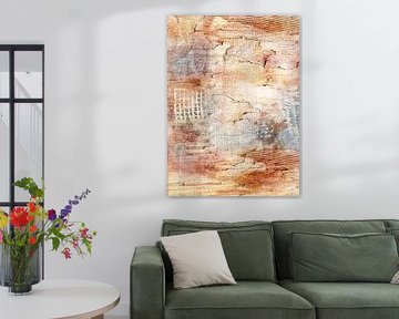 Texturen in einer Landschaft von Claudia Gründler