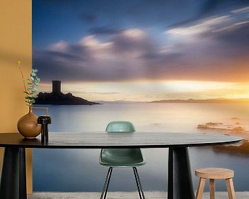 Zonsondergang over Cap Dramont en het Gouden Eiland van Yannick Lefevre