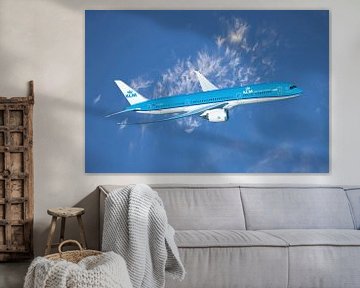 KLM Boeing 787-9 Dreamliner, registratie PH-BHA. van Gert Hilbink