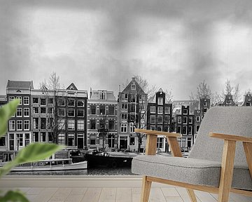Kromme Waal in Amsterdam von Don Fonzarelli