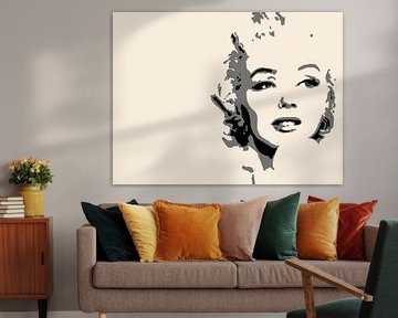 Marilyn Monroe, la rêveuse sur Atelier Derik