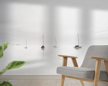 Nebelstimmung am See von Anneliese Grünwald-Märkl