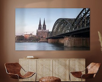 Rhine in Cologne, Germany by Alexander Ludwig