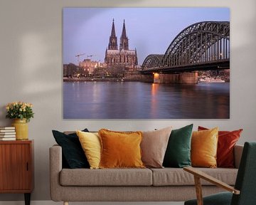 Rhine in Cologne, Germany by Alexander Ludwig