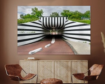 Fietstunnel Eindhoven van Patrick Verhoef