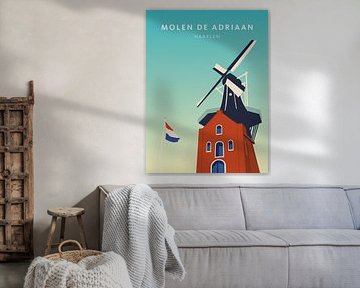 Mühle Adriaan Haarlem von Erwin van Wijk