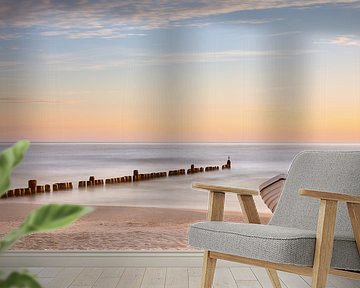 Sunrise Usedom, Germany by Adelheid Smitt