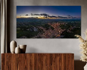 Guten Morgen San Gimignano von Denis Feiner