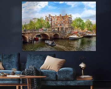 Prinsengracht, Amsterdam van Patrick Ouwerkerk