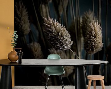 Canary grass - square by Maaike Zaal