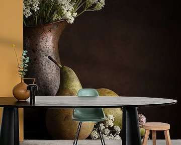 Pears with snail by Carolien van Schie