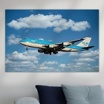Boeing 747-400 KLM, PH-BFP. De City of Paramaribo