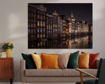 Amsterdam bei Nacht von Tomasz Baranowski