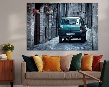 Fiat Panda in Italian alley by @ GeoZoomer