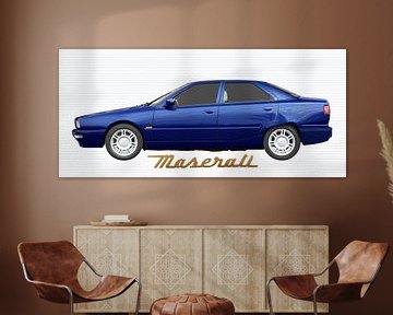 Maserati Quattroporte IV in blauw