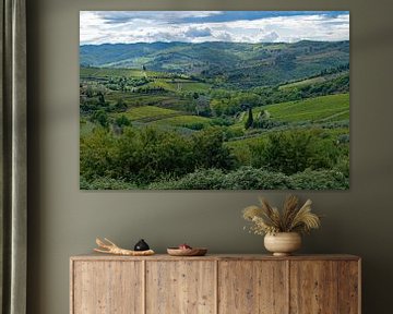 Paysage verdoyant de la Toscane, Italie sur Discover Dutch Nature