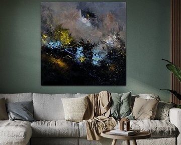Swan lake - abstract 4420 by pol ledent