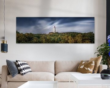 Leuchtturm Dornbusch auf Hiddensee in schöner Landschaft. von Voss Fine Art Fotografie