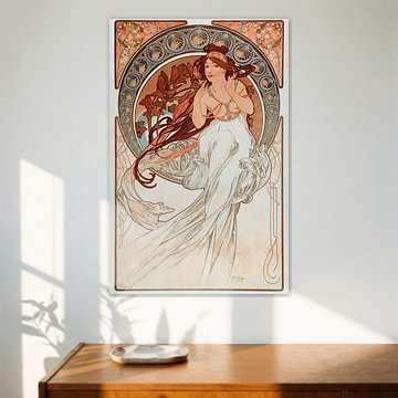 The Music - Alphonse Mucha