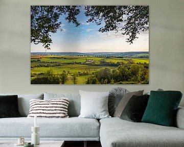 View over Eys in South Limburg by Evelien Oerlemans