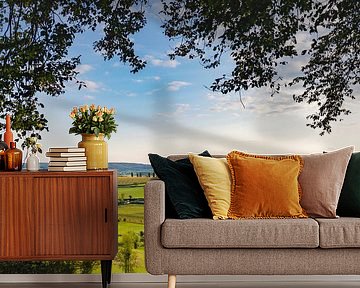 View over Eys in South Limburg by Evelien Oerlemans