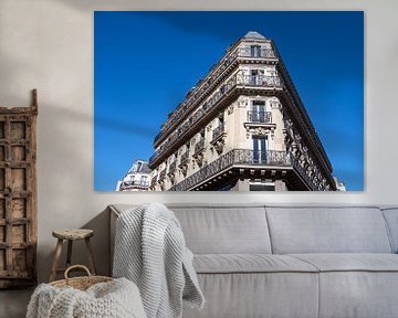 View of historic buildings in Paris, France