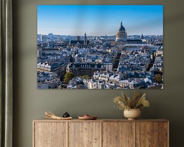 Blick auf das Pantheon in Paris, Frankreich von Rico Ködder