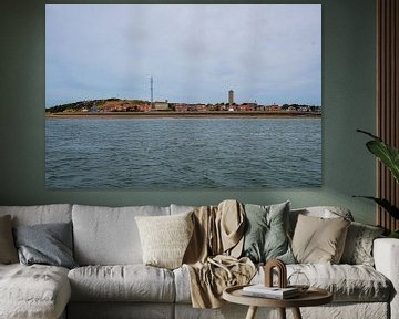 Het dorpje West-Terschelling van Merijn Loch