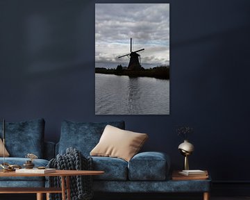 Kinderdijk, Alblasserdam, die Niederlande - Mühlenerbe von Maurits Bredius