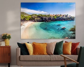 Curacao strand | Lagun beach curacao | stranden Curacao van Eiland-meisje