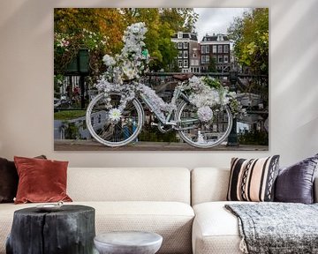 Flower power in amsterdam van Peter Bartelings