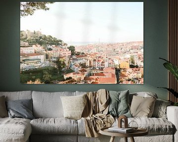 Ansicht von Lissabon von Djuli Bravenboer