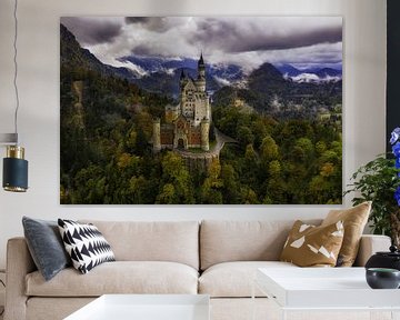 Schloss Neuschwanstein von Peet de Rouw