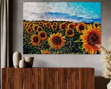 Sunflowers by Peter Roder